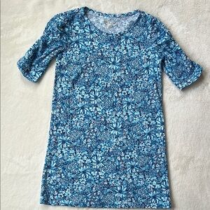 NWOT Lilly Pulitzer blue cotton dress